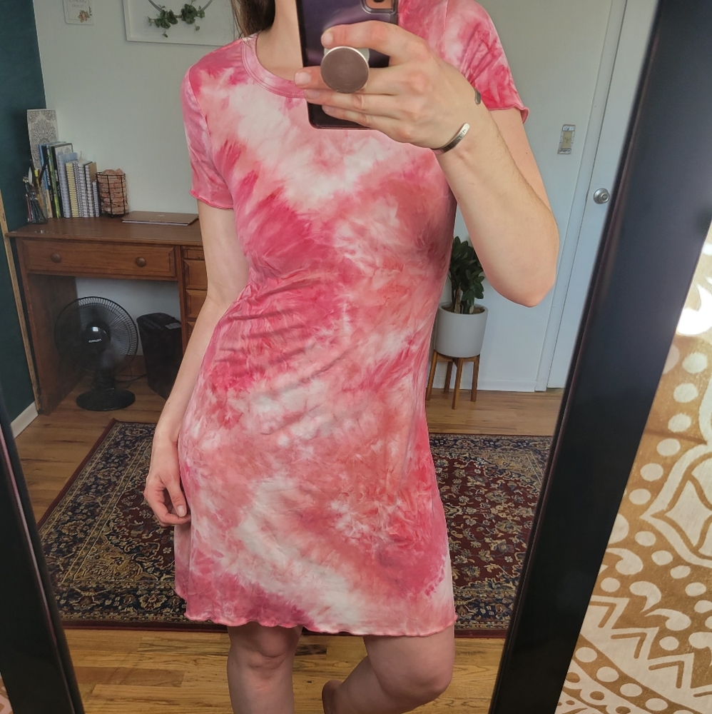 Justify Juniors tie dye dress